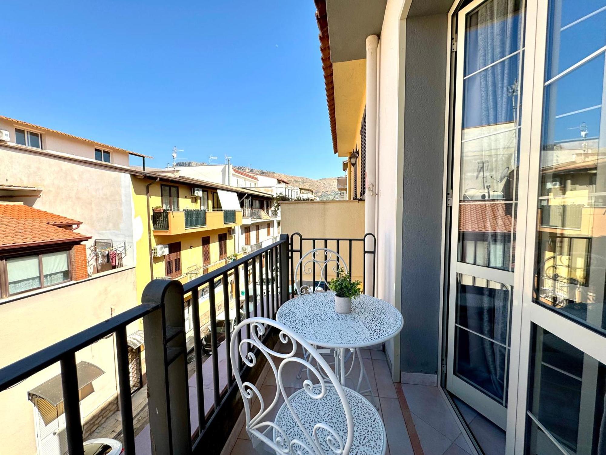 B&B Blue Terrasini Bagian luar foto
